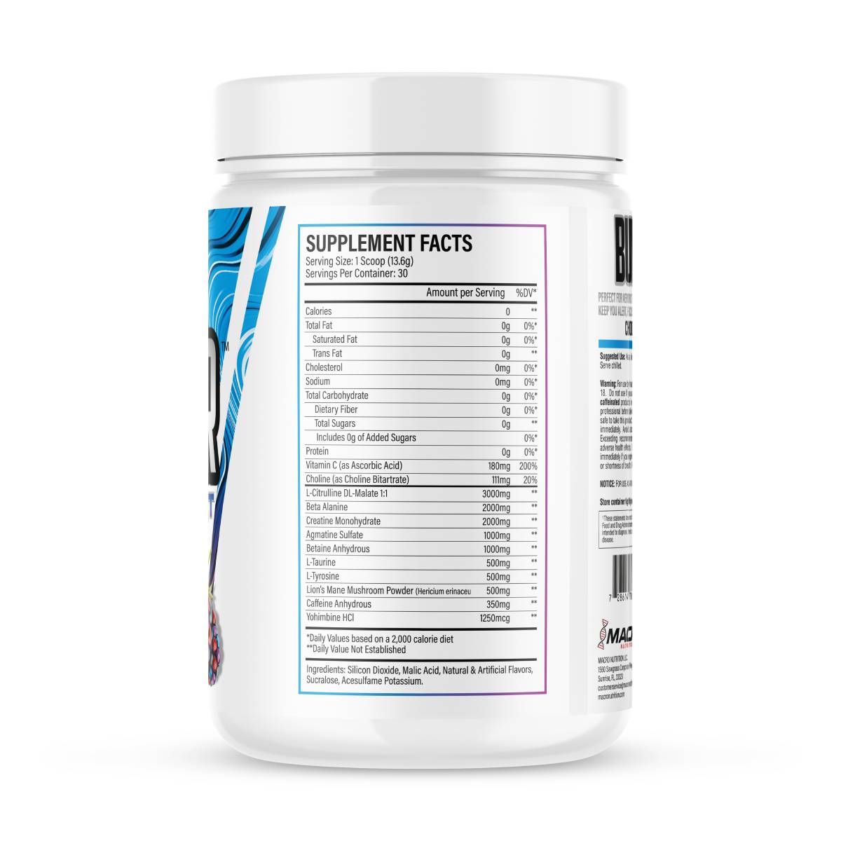 BULLDOZER™ PRO-SPORT pre-workout - Macro Nutrition